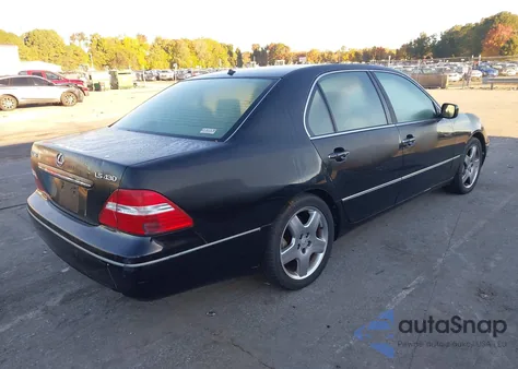2006 Lexus Ls 430 из США, поврежденный, VIN JTHBN36F065042590
